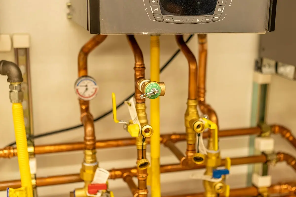 Licensed technician providing Water Heater Installation for a homeowner in Dumbarton